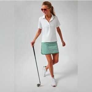 Tuckernuck Sport Green Checkered Women's Skirt